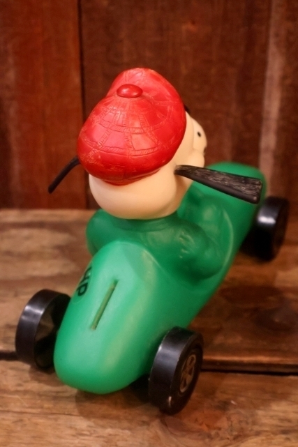 画像7: ct-261014-33 ROYALTY INDUSTRIES 1973 Dog On Race Car Coin Bank