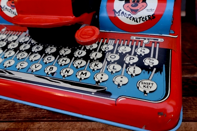 画像6: ct-261014-49 Mickey Mouse Club / T.COHN INC. 1950's MOUSKETEER TYPEWRITER 