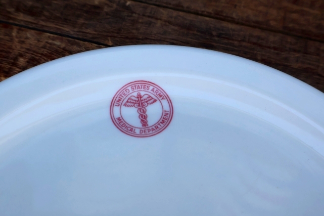 画像1: dp-210501-55 U.S. ARMY MEDICAL DEPARTMENT / Vintage Plate